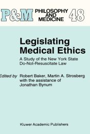 Portada de Legislating Medical Ethics