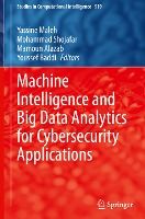 Portada de Machine Intelligence and Big Data Analytics for Cybersecurity Applications