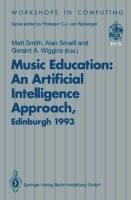 Portada de Music Education: An Artificial Intelligence Approach