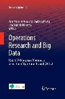 Portada de Operations Research and Big Data