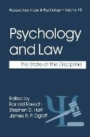 Portada de Psychology and Law
