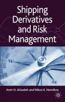 Portada de Shipping Derivatives and Risk Management
