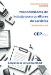 SSCI0018 PROCEDIMIENTOS DE TRABAJO PARA AUXILIARES DE SERVICIOS