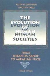 Portada de The Evolution of Human Societies: From Foraging Group to Agrarian State