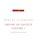 Portada de Theory of Society, Volume 1
