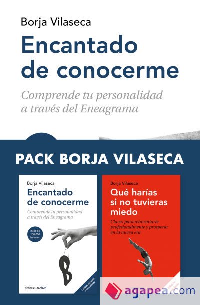 Pack Borja Vilaseca (contiene: Encantado de conocerme | Qué harías si no tuvieras miedo)