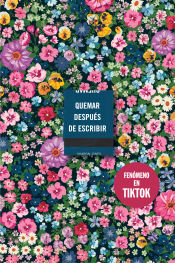 Portada de Quemar después de escribir (EDICIÓN OFICIAL FLORES)