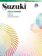 Portada de Suzuki Cello School, Vol 4: Cello Part, Book & CD