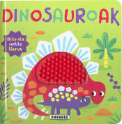 Portada de Liburu silikonadunak. Dinosauroak