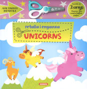 Portada de Retalla i enganxa unicorns