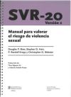 SVR-20. Manual para valorar el riesgo de violencia sexual