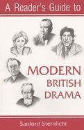Portada de A Reader's Guide to Modern British Drama