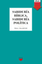 Portada de Sabiduría bíblica, sabiduría política (Ebook)