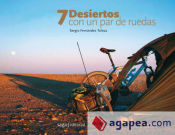 Portada de 7 desiertos con un par de ruedas