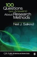 Portada de 100 Questions (and Answers) About Research Methods