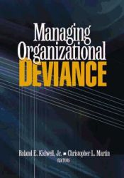 Portada de Managing Organizational Deviance