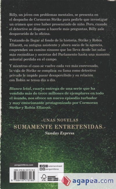 Blanco letal (Cormoran Strike 4)