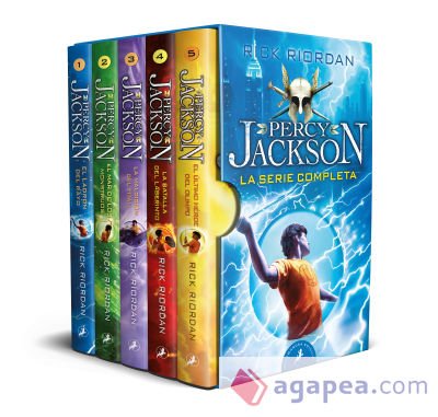 Pack Percy Jackson y los dioses del Olimpo - La serie completa