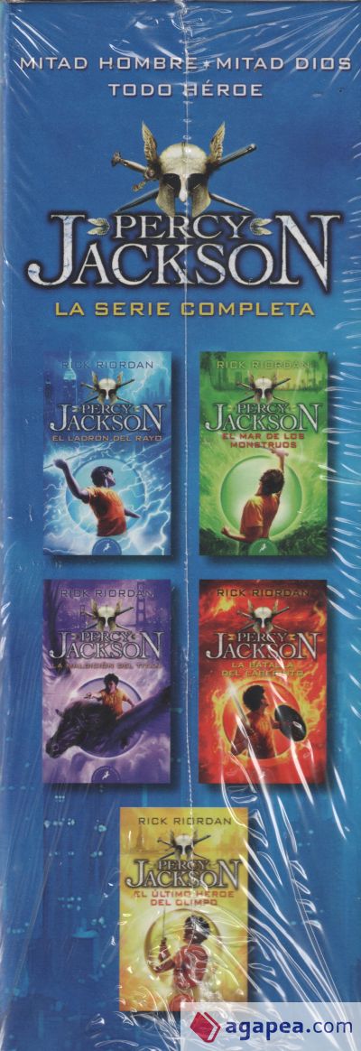 Pack Percy Jackson y los dioses del Olimpo - La serie completa