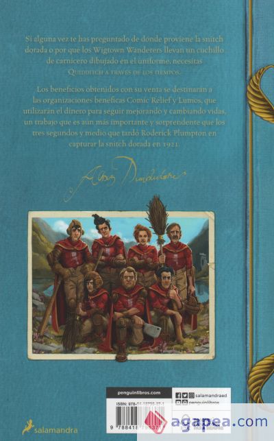 Quidditch a través de los tiempos (Un libro de la biblioteca de Hogwarts)