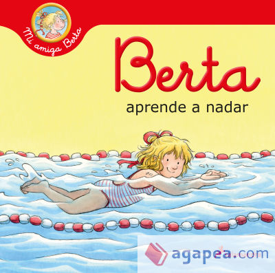 Berta aprende a nadar