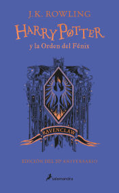 Portada de Harry Potter y la Orden del Fénix (edición Ravenclaw de 20º aniversario) (Harry Potter)