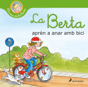 Portada de La Berta aprèn a anar amb bici (El món de la Berta)