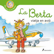 Portada de La Berta viatja en avió (El món de la Berta)
