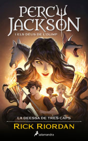 Portada de Percy Jackson i la deessa de tres caps