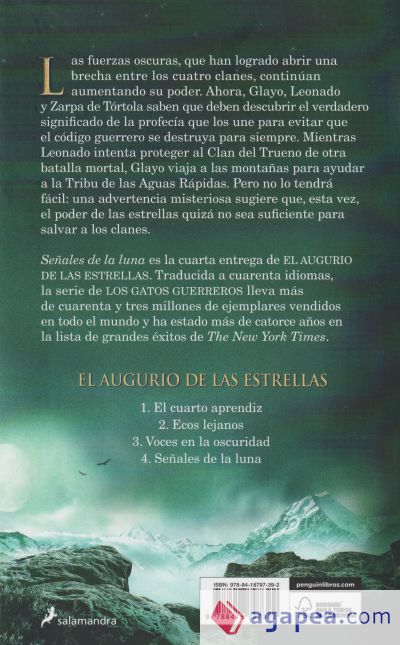 Livro El Cuarto Aprendiz (Los Gatos Guerreros , El Augurio De Las Estrellas  1) de Erin Hunter (Espanhol)