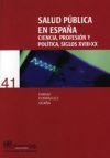 Salud P&uacute;blica en Espa&ntilde;a