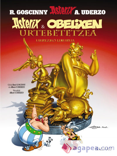 Asterix eta Obelixen urtebetetzea. Urrezko liburua