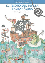 Portada de El tesoro del pirata Barbamágica 2