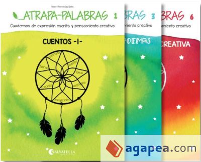 PACK Atrapa-palabras (6x4=24 ex.)