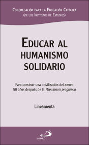 Portada de Educar al humanismo solidario