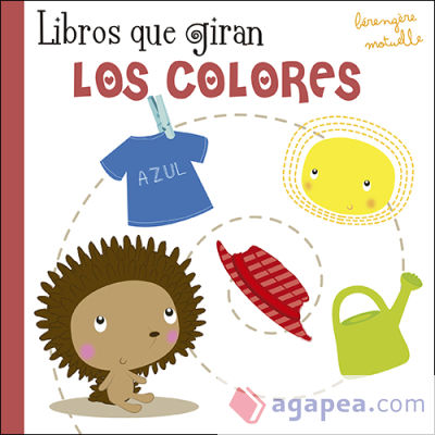 Libros que giran. Los colores