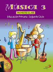 Portada de Música 3 - Proyecto Clave - Libro del alumno