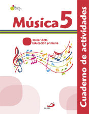 Portada de Música 5 - Proyecto Acorde - Cuaderno de actividades