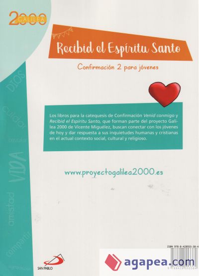 Recibid el Espíritu Santo