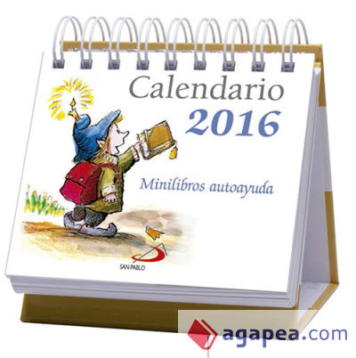Calendario mesa 2016. Minilibros Autoayuda