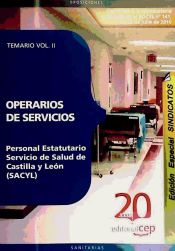 Portada de Operarios de Servicios Personal Estatutario del Servicio de Salud de Castilla y León (SACYL) Temario Vol. II. Edición Especial