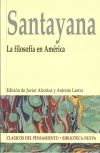 Santayana. La filosofía en América