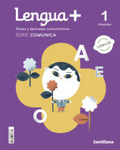 Portada de 1PRI LENGUA+ TAREAS Y DESTREZAS COMUNICATIVAS SERIE COMUNICA 1 PRIMARIA