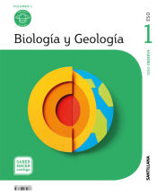 Portada de BIOLOGIA Y GEOLOGIA MOCHILA LIGERA 1 ESO SABER HACER CONTIGO SANTILLANA