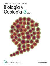 Portada de BIOLOGÍA Y GEOLOGÍA 3 ESO LA CASA DEL SABER