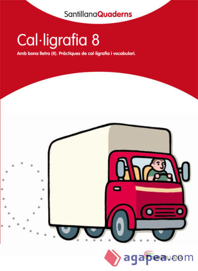 CAL.LIGRAFIA 8 SANTILLANA QUADERNS