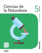 Portada de CIENCIAS DE LA NATURALEZA SERIE INVESTIGA 5 PRIMARIA SABER HACER CONTIGO
