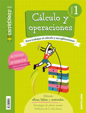 Portada de CUADERNO CALCULO SERIE ENTRENATE 1 PRIMARIA