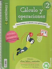 Portada de CUADERNO CALCULO SERIE ENTRENATE 2 PRIMARIA