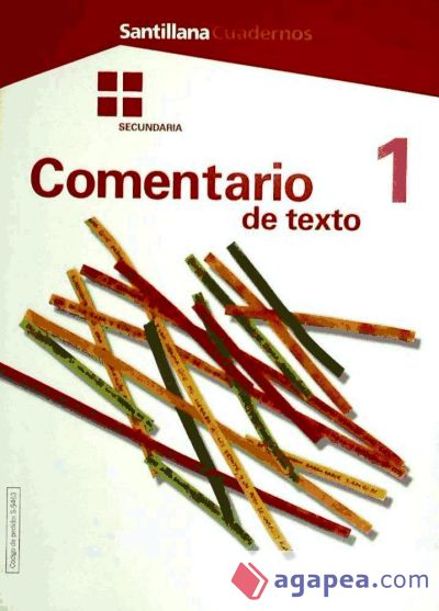 CUADERNO COMENTARIO DE TEXTO 1 ESO